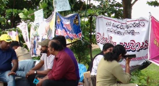 Development Officers' Protest Enters Seventh Day